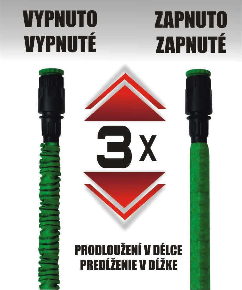 Smršťovací hadice 22,5 m