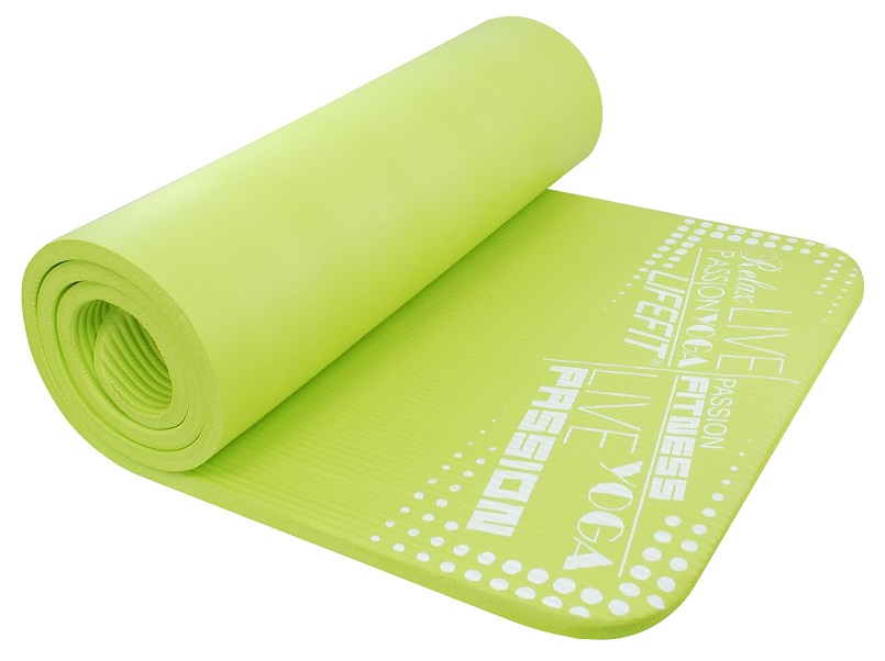 Podložka LIFEFIT YOGA MAT EXKLUZIV, zelená