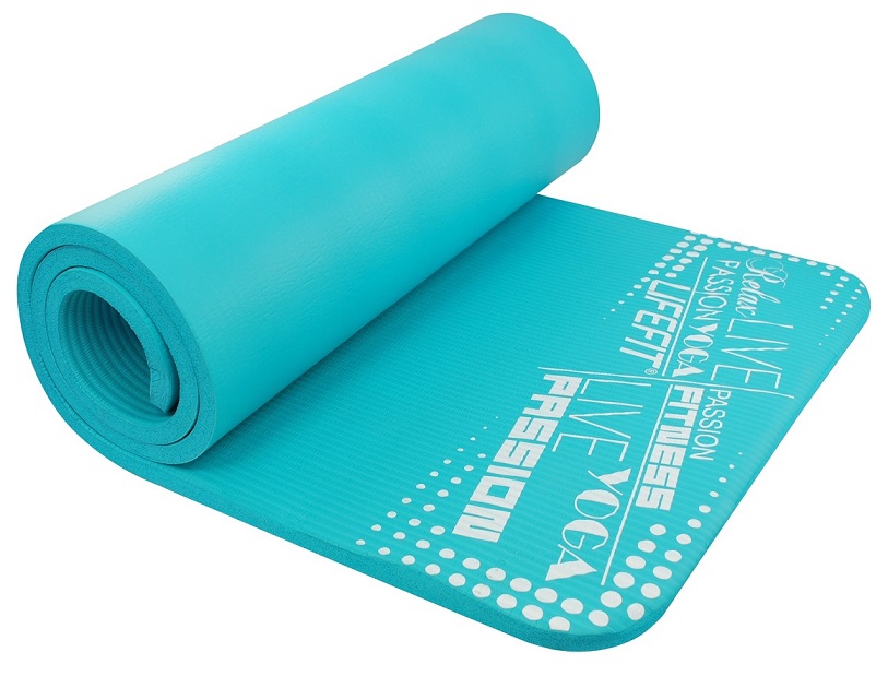 Podložka LIFEFIT YOGA MAT EXKLUZIV, tyrkysová