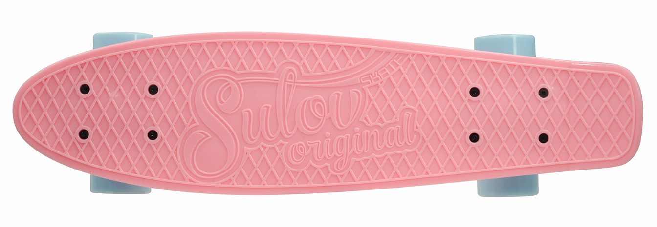 Penny board 22" SULOV PASTEL ružovo-modrý