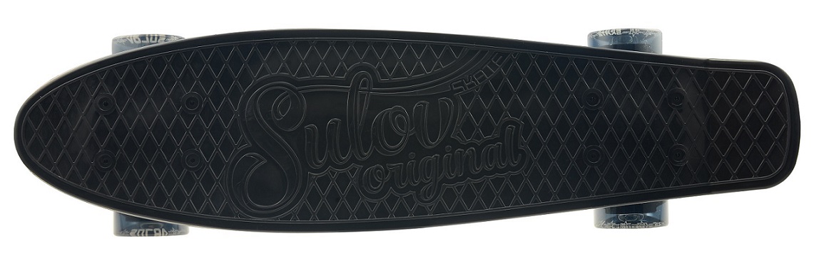 Penny board 22" SULOV RETRO VENICE černo-tr.černý