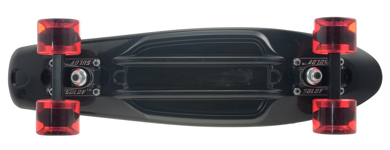 Penny board 22" SULOV RETRO VENICE černo-tr.červený