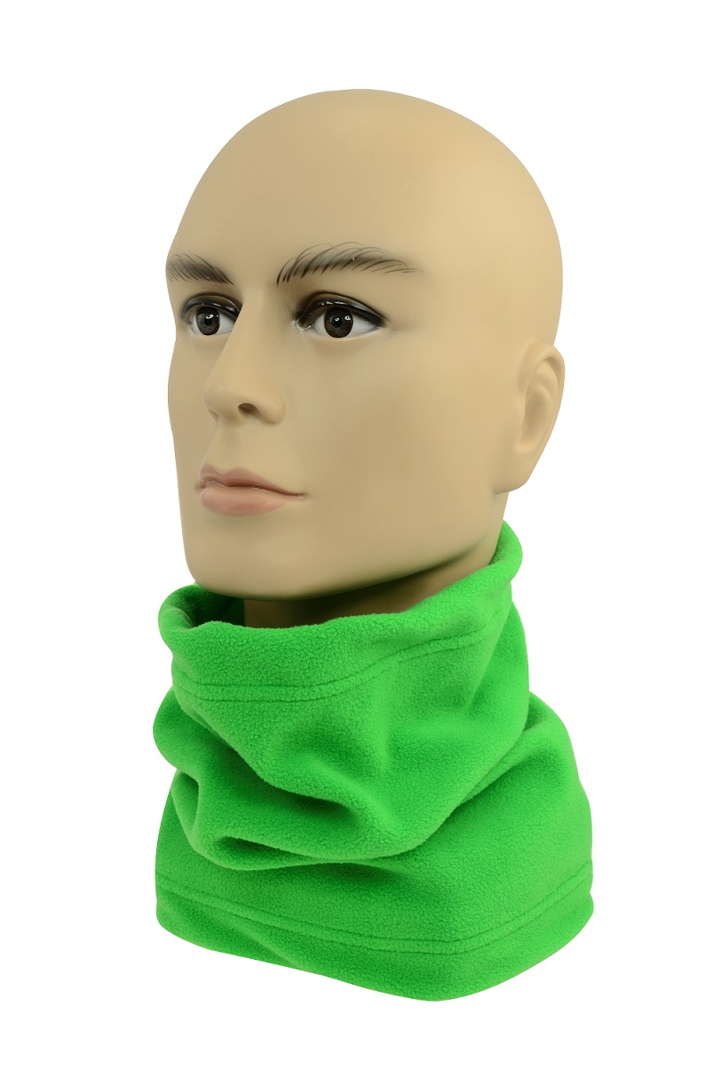 Multifunkční šátek 2v1 Fleece, zelený