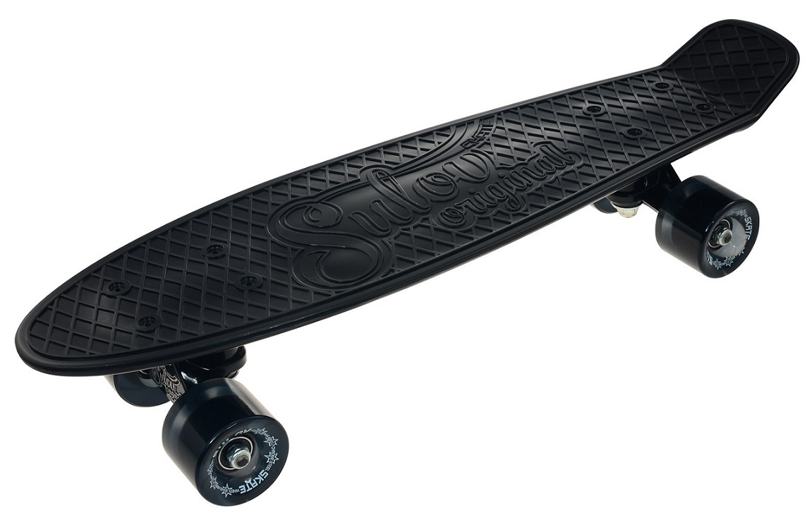 Penny board 22" SULOV RETRO VENICE černo-tr.černý