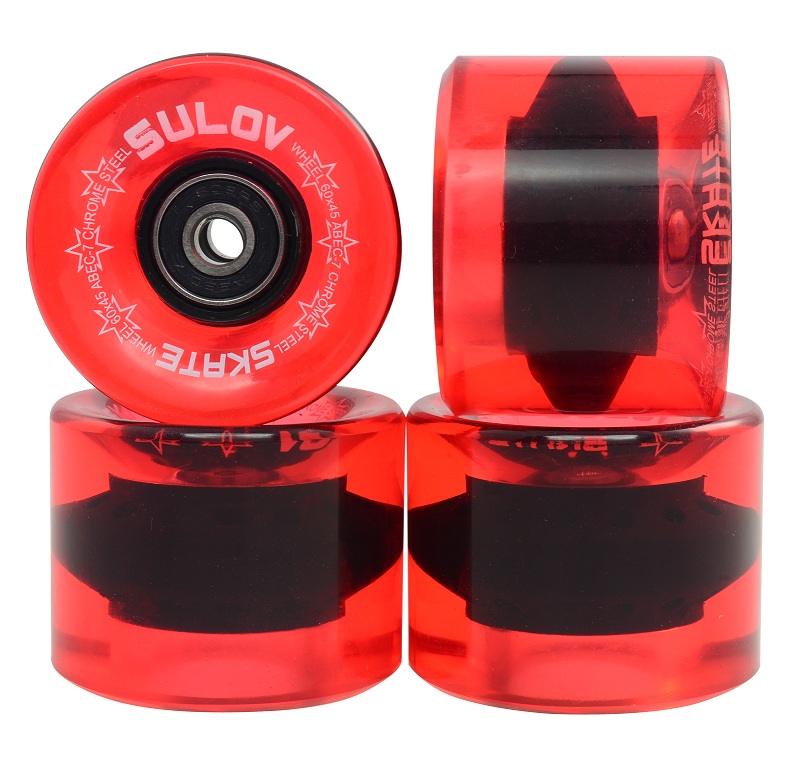 Penny board 22" SULOV RETRO VENICE černo-tr.červený
