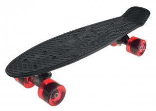 Penny board 22" SULOV RETRO VENICE černo-tr.červený