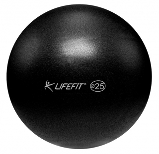 Míč OVERBALL LIFEFIT 25cm, černý