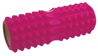Masážní válec LIFEFIT JOGA ROLLER C01 33x13cm, růžový